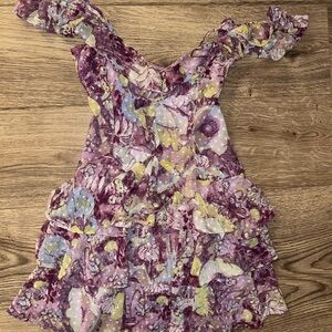 Floral Ruffle Dress